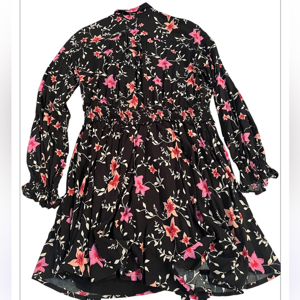 Free People Lighten Up Floral Mini Dress M NWT - Picture 7 of 14